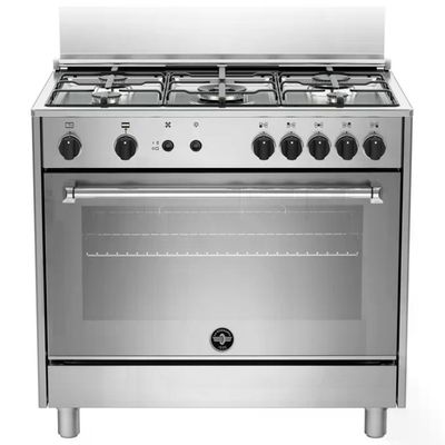 La Germania AMN965GXV cucina a gas con forno 142 L, inox, classe A+