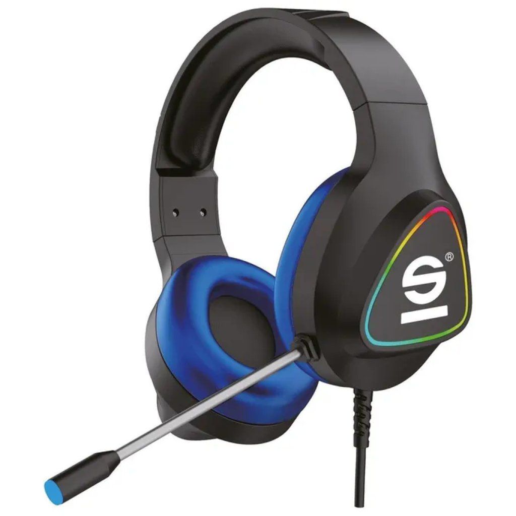 CELLY Sparco SPHEADPHONEPRO Cuffie Gaming RGB con Microfono
