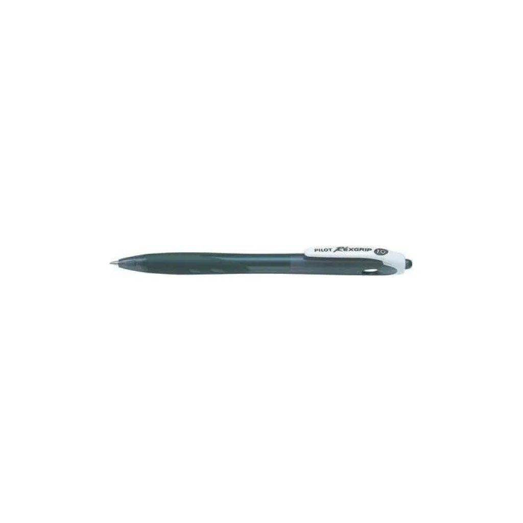 Pilot Rexgrip Begreen, confezione da 10 penne a sfera nere con punta media Pilot Rexgrip Begreen, confezione da 10 penne a sfera nere con punta media