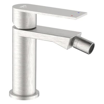 Idro Bric Solar – Miscelatore bidet in acciaio spazzolato