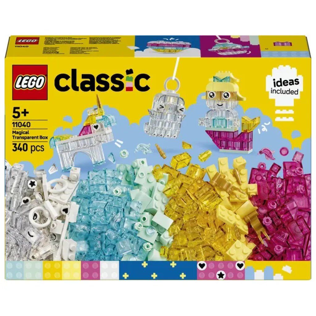 LEGO Classic Scatola Magica Trasparente 11040 LEGO Classic Scatola Magica Trasparente 11040