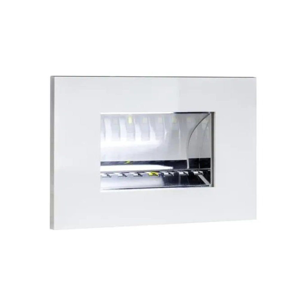 Beghelli 4611 Applique di Emergenza LED da Incasso, 60 lm