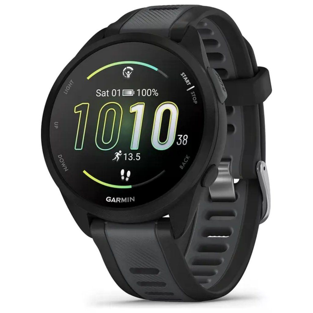 Garmin Forerunner 165 Smartwatch GPS AMOLED 43 mm Nero Garmin Forerunner 165 Smartwatch GPS AMOLED 43 mm Nero