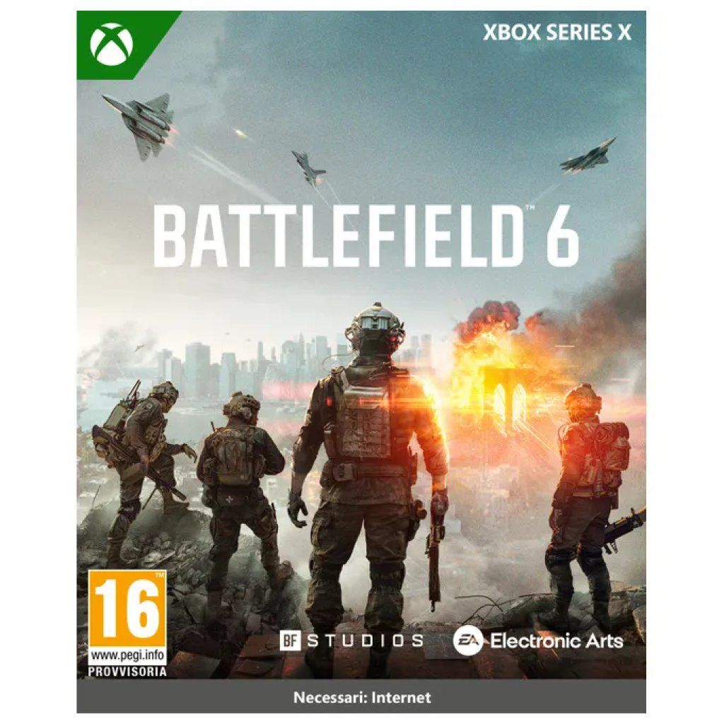 ELECTRONIC ARTS Battlefield 6 Standard Edition per Xbox Series X ELECTRONIC ARTS Battlefield 6 Standard Edition per Xbox Series X