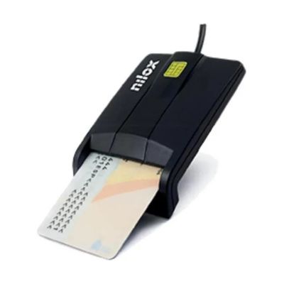 Nilox NXLD001 Lettore Smart Card USB 2.0 Nero Nilox NXLD001 Lettore Smart Card USB 2.0 Nero