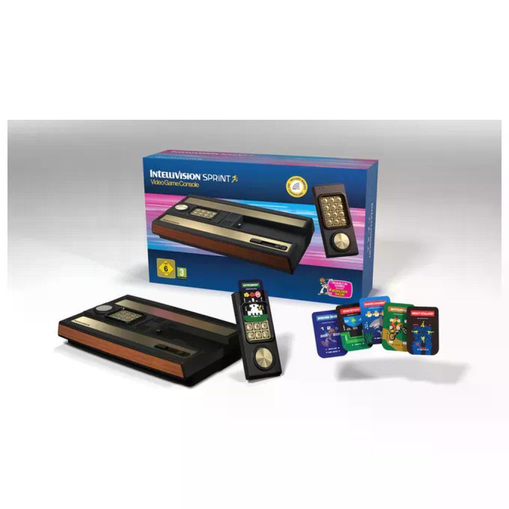 RETRO GAMES LTD Console Intellivision Sprint Retro con 48 Giochi RETRO GAMES LTD Console Intellivision Sprint Retro con 48 Giochi