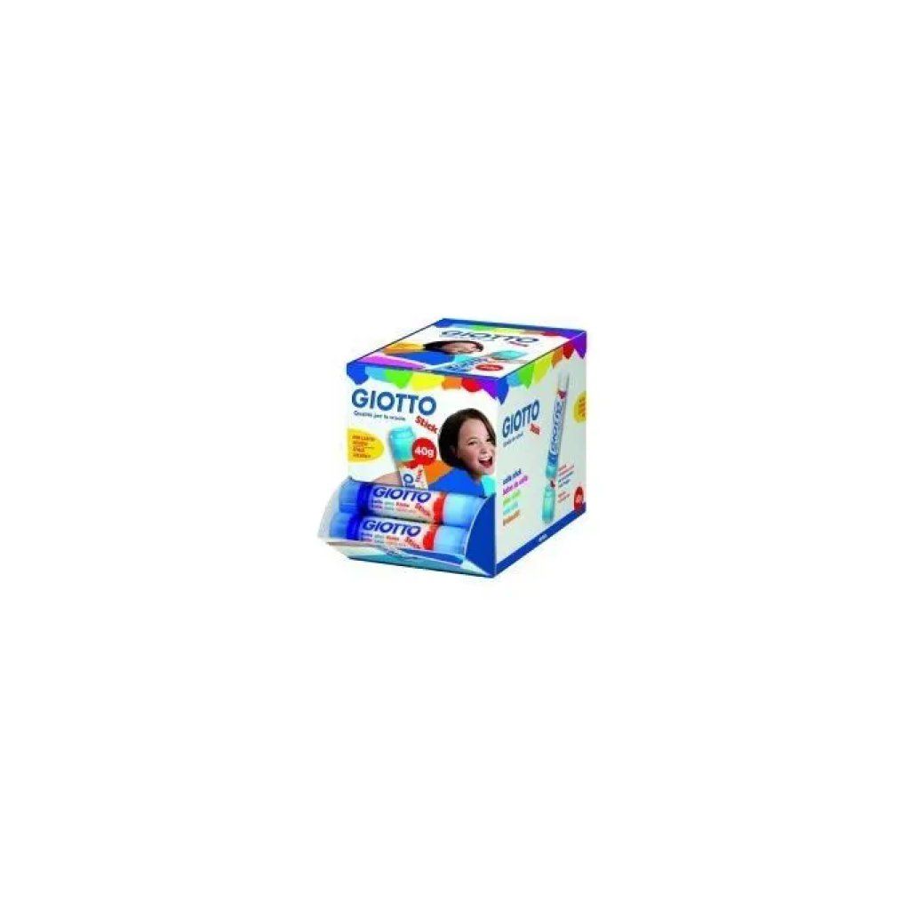 Giotto Stick Colla Senza Solventi, 24 Pezzi da 40 g