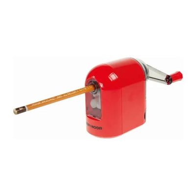 Koh-I-Noor DAS102 Temperamatite da Tavolo Rosso con Manovella