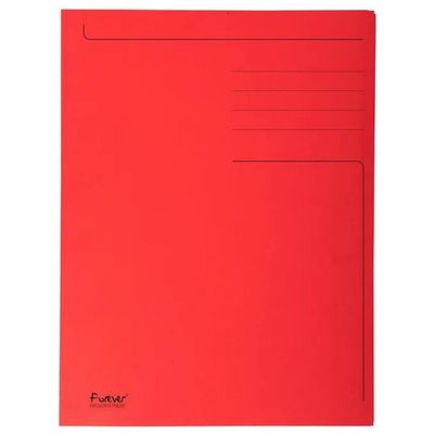 Exacompta Forever – 50 cartelline rosse A4 a 3 lembi Exacompta Forever – 50 cartelline rosse A4 a 3 lembi