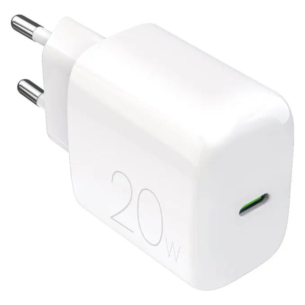PURO Caricatore USB-C da 20 W Bianco