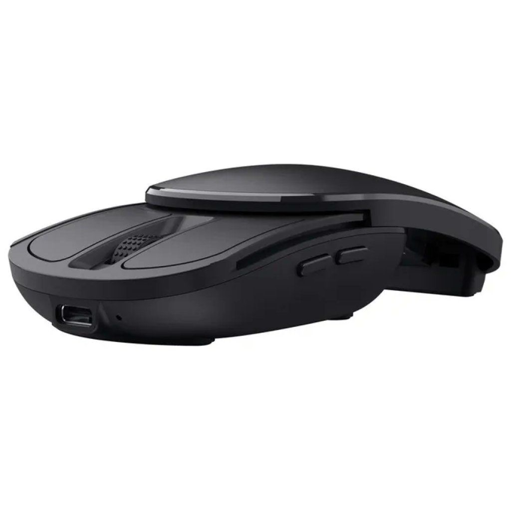 Trust Zylo Mouse Wireless Pieghevole, Ambidestro, 2400 DPI, Nero