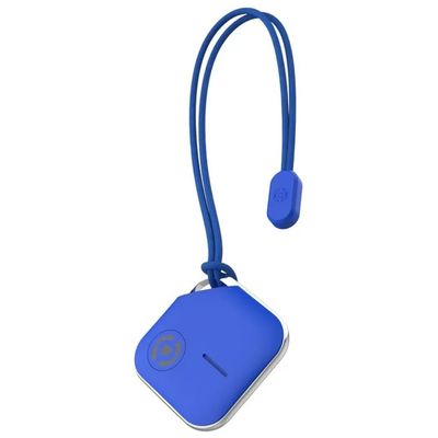 Celly SMARTFINDERBL Localizzatore Oggetti GPS Tracker Compatibile iOS App Dov'e' Bluetooth colore Blu