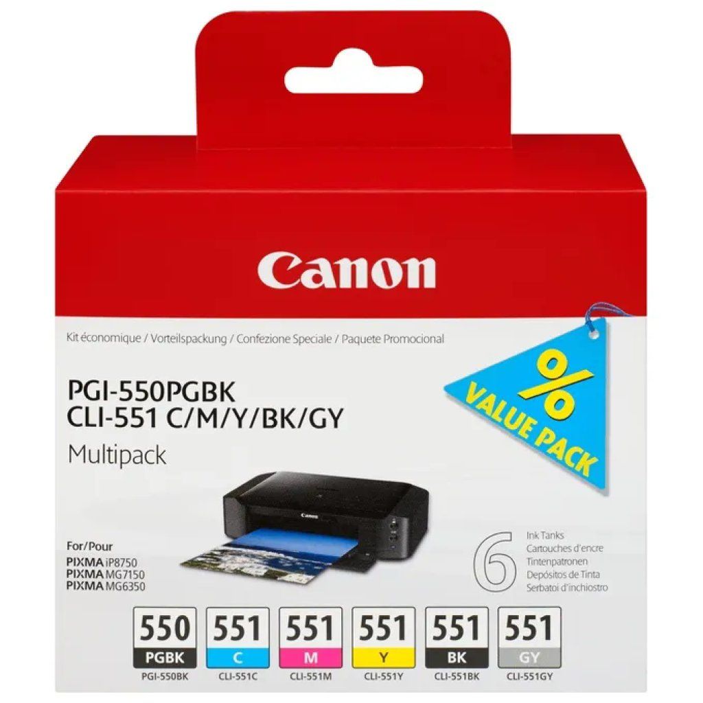 Canon 6496B005 PGI-550 CLI Canon 6496B005 PGI-550 CLI