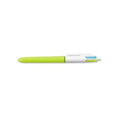 BIC 4 Colours Fun – Penne a sfera retrattili, confezione da 12