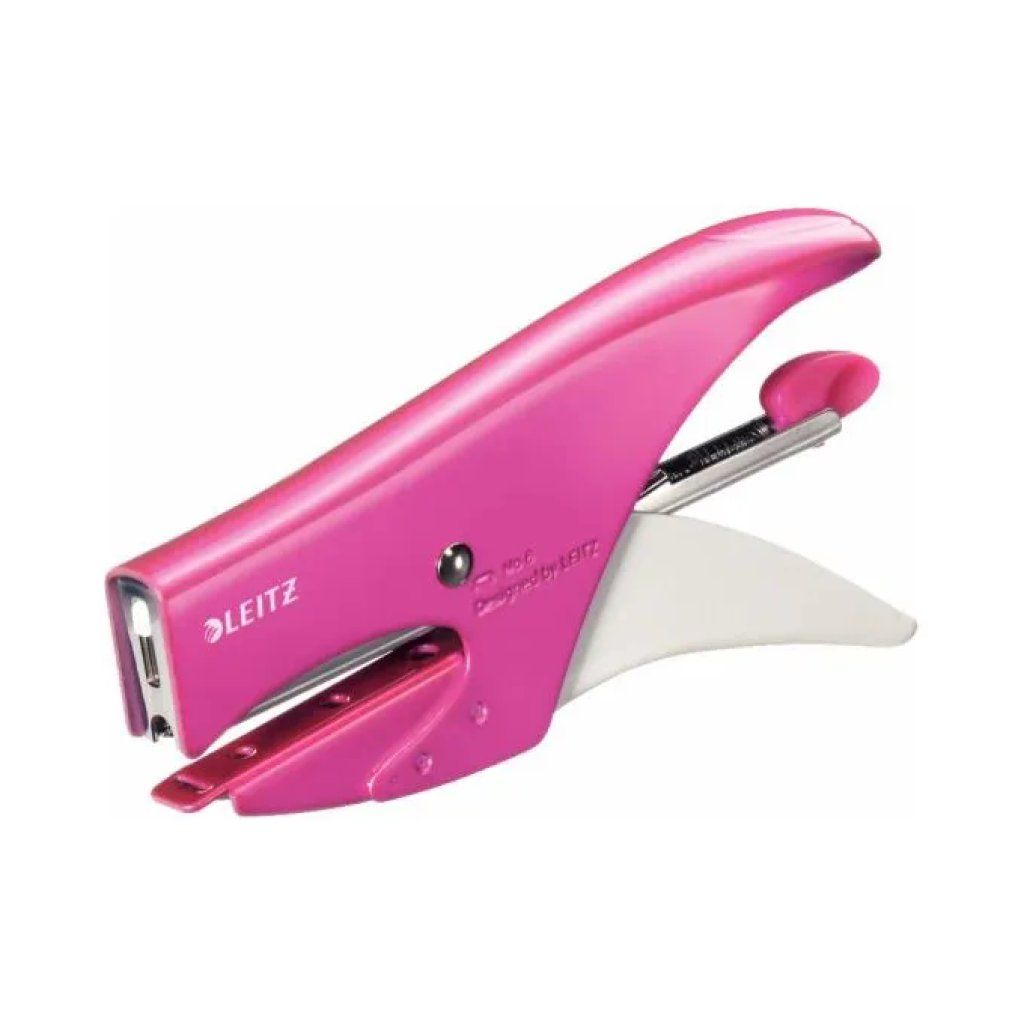 Leitz 5547 cucitrice a pinza fucsia, 15 fogli, confezione da 5 Leitz 5547 cucitrice a pinza fucsia, 15 fogli, confezione da 5