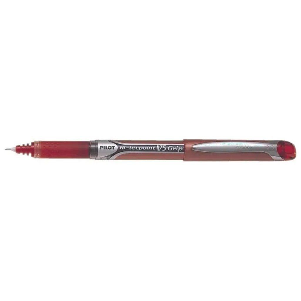 Pilot Hi-Tecpoint V5 Grip – 12 penne roller blu