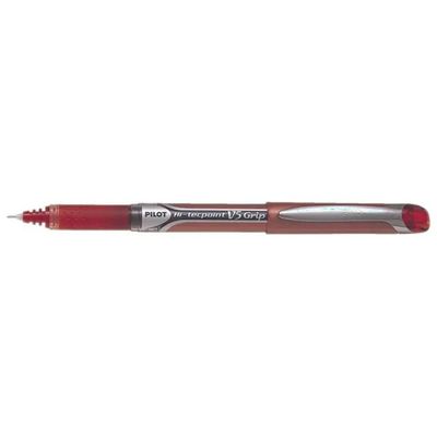 Pilot Hi-Tecpoint V5 Grip Penna Roller Blu, Confezione da 12 Pilot Hi-Tecpoint V5 Grip Penna Roller Blu, Confezione da 12