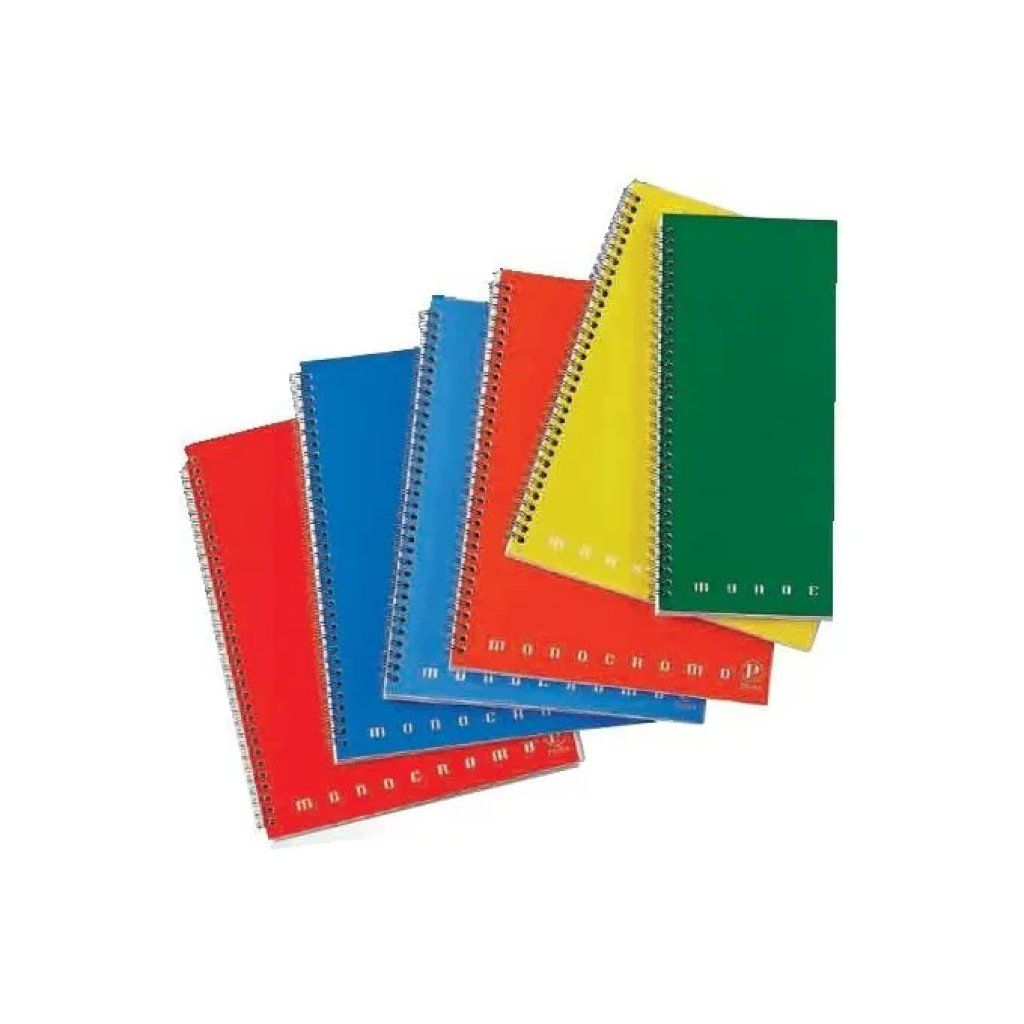 Pigna Maxi A4 a Quadretti 4 mm, Spirale e Fori, Confezione da 5