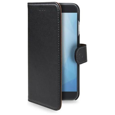 Celly Wally935 – Custodia a Portafoglio Nera per Samsung Galaxy A42 5G