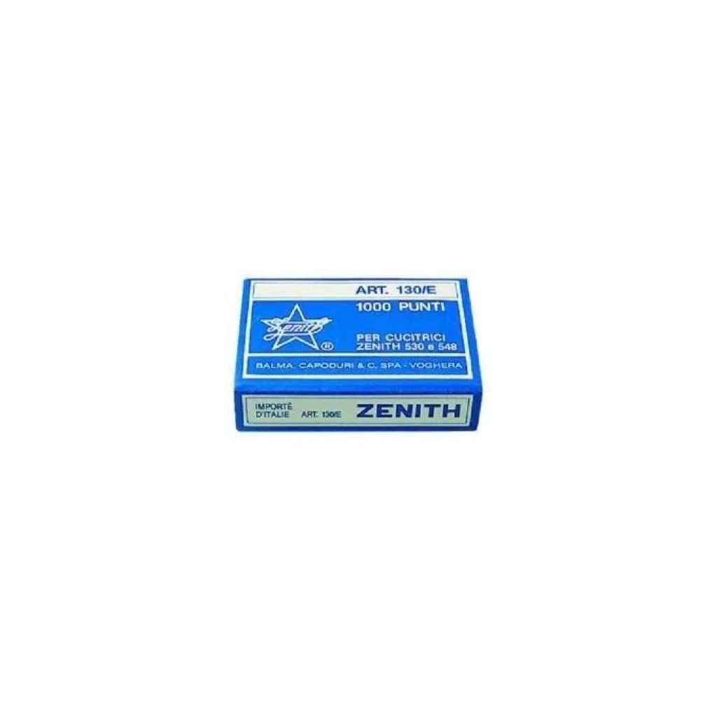 ZENITH Punti metallici Zenith 130/E 6/4 in acciaio – 10.000 pezzi