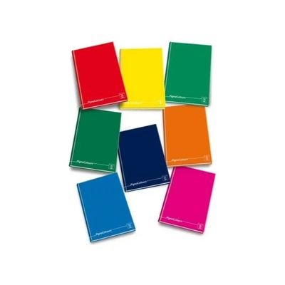Pigna Colours Maxi A4, 3 quaderni a quadretti 5 mm, 128 fogli Pigna Colours Maxi A4, 3 quaderni a quadretti 5 mm, 128 fogli