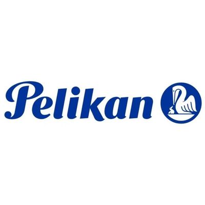 Pelikan 37M – Ricariche blu per penna a sfera, punta media 1 mm, confezione da 25