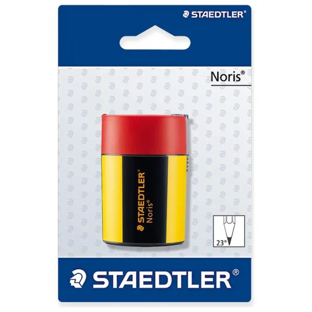 Staedtler Noris 511 004 Temperamatite a 1 Foro con Contenitore