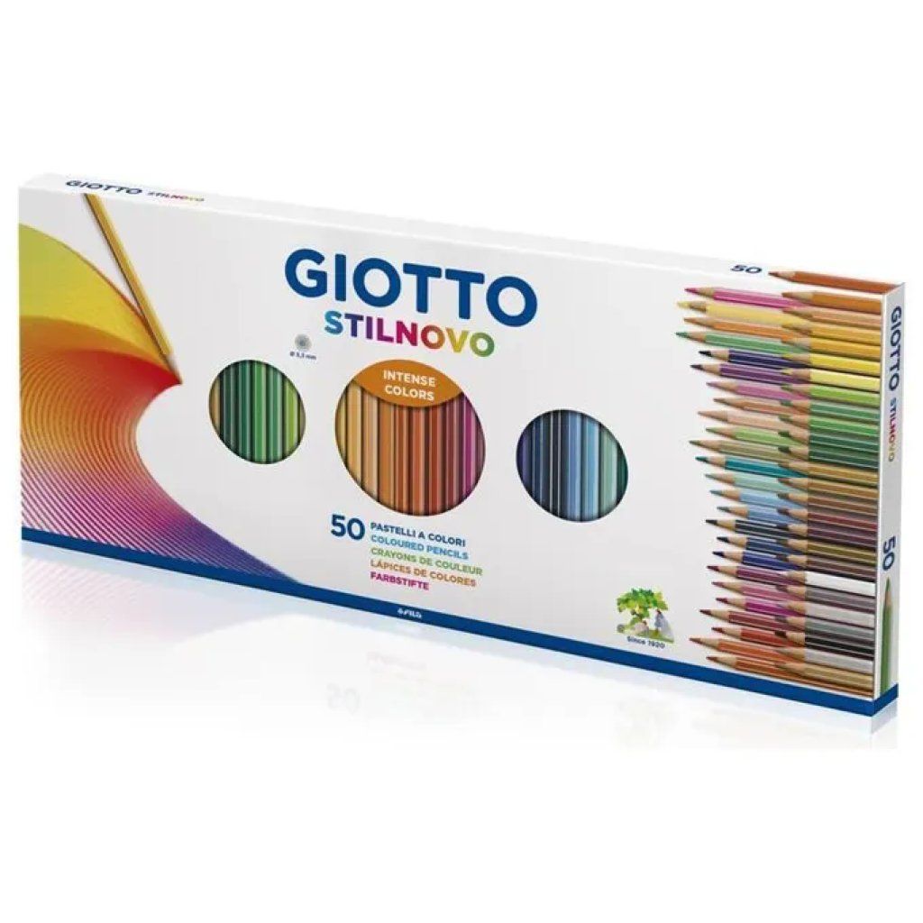 FILA GIOTTO Stilnovo – Set da 50 Matite Colorate FILA GIOTTO Stilnovo – Set da 50 Matite Colorate
