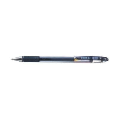 Pilot G-3 0,7 mm Nero – Confezione da 12 Penne Roller