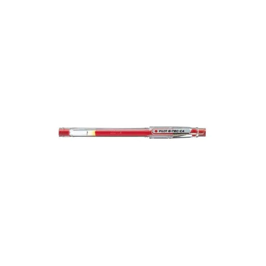 Pilot G-Tec-C4 Penna Gel Rossa 0,4 mm – Blister da 12