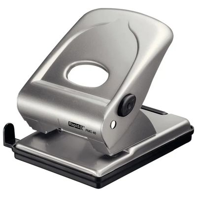 RAPID Perforatore Rapid FMC40 per 40 fogli, argento