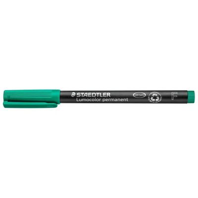 Staedtler Lumocolor Permanent – Penne Verdi, Confezione da 10