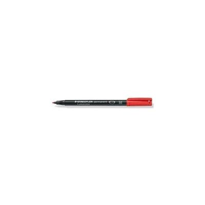 Staedtler Lumocolor Permanent – Set da 10 pennarelli rossi, punta media
