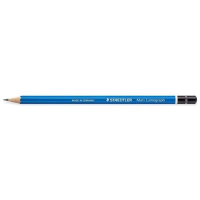 Staedtler Mars Lumograph B – Set da 12 matite da disegno Staedtler Mars Lumograph B – Set da 12 matite da disegno