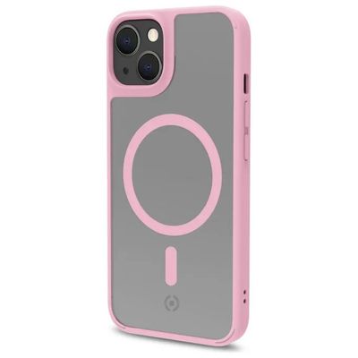 Celly MagMatt Cover MagSafe Rosa per iPhone 14