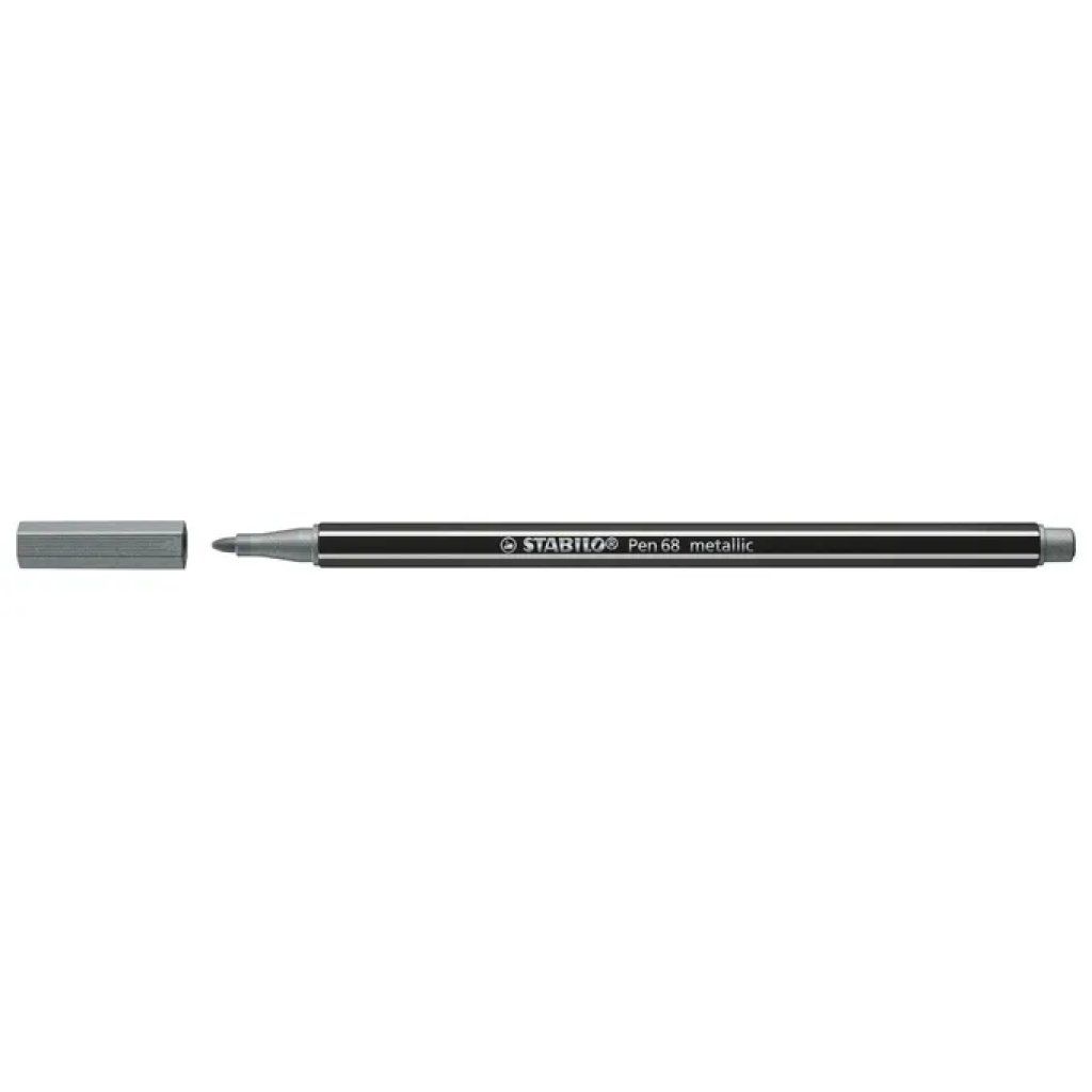 STABILO Pen 68 Metallic – Pennarello Argento STABILO Pen 68 Metallic – Pennarello Argento