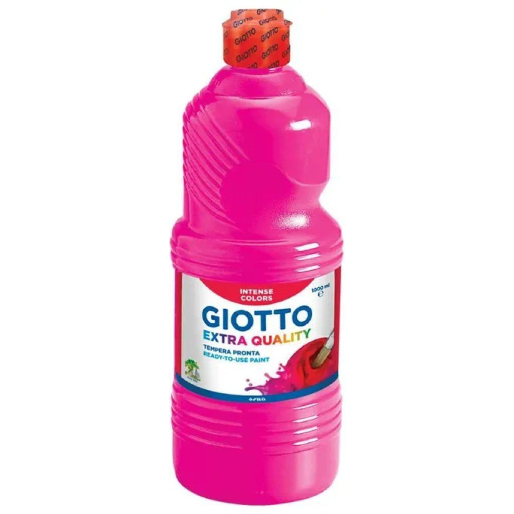 Giotto Tempera Pronta Magenta a Base d’Acqua, 1000 ml