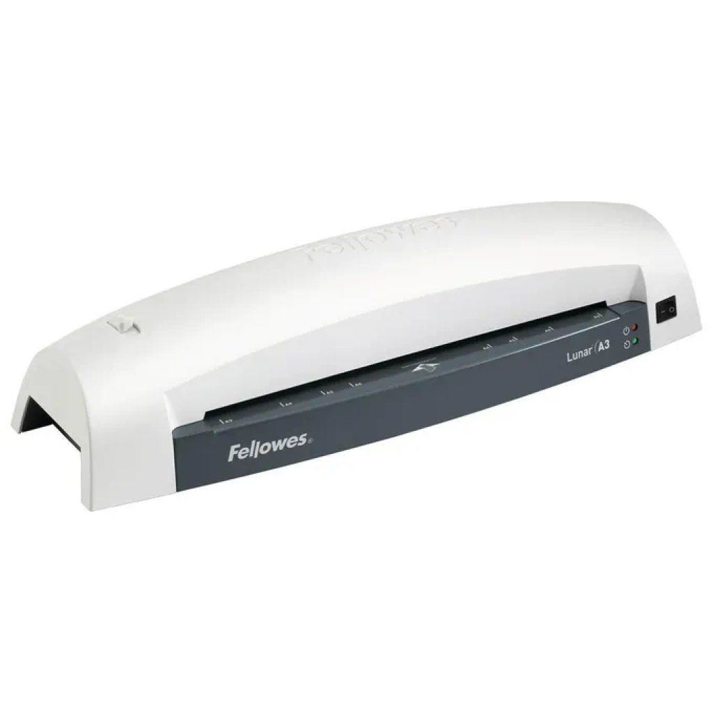 Fellowes Lunar 5716701 – Plastificatrice A3 a caldo, 2 rulli, 80 micron, bianca