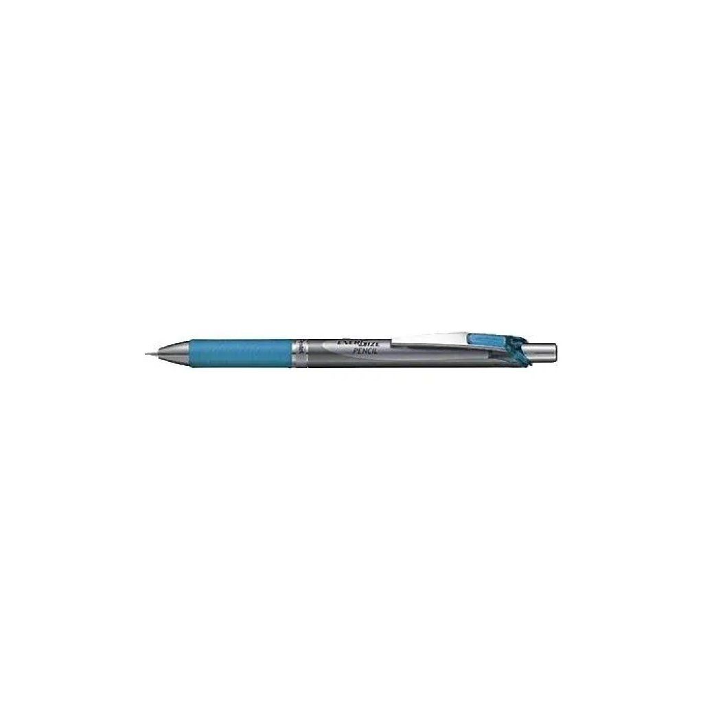 Pentel Energize PL77-SO Portamine 0,7 mm, Argento e Turchese