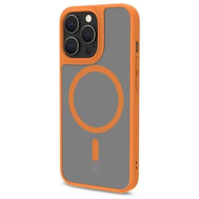 Celly MagMatt Cover MagSafe per iPhone 14 Pro – Gialla Celly MagMatt Cover MagSafe per iPhone 14 Pro – Gialla