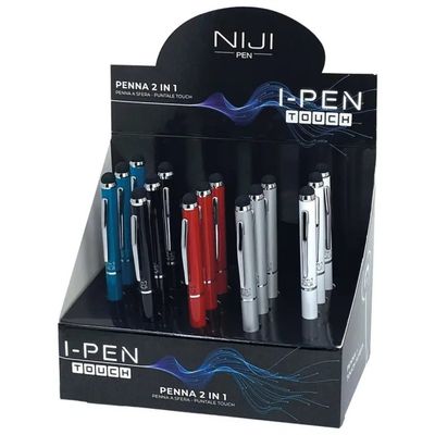 Niji 60083 Expo – Set da 15 penne multifunzione touch Niji 60083 Expo – Set da 15 penne multifunzione touch