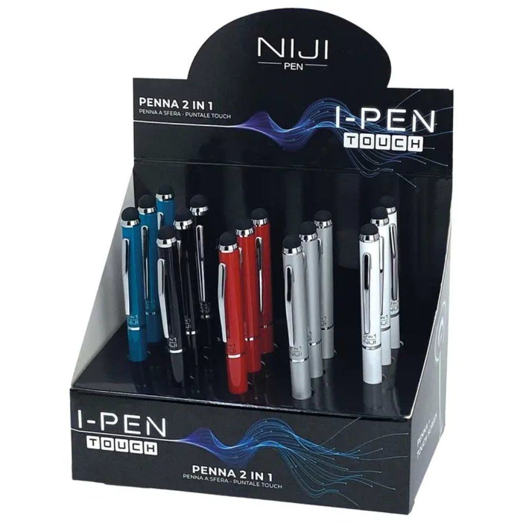 Niji 60083 – Espositore da 15 minipenne touch