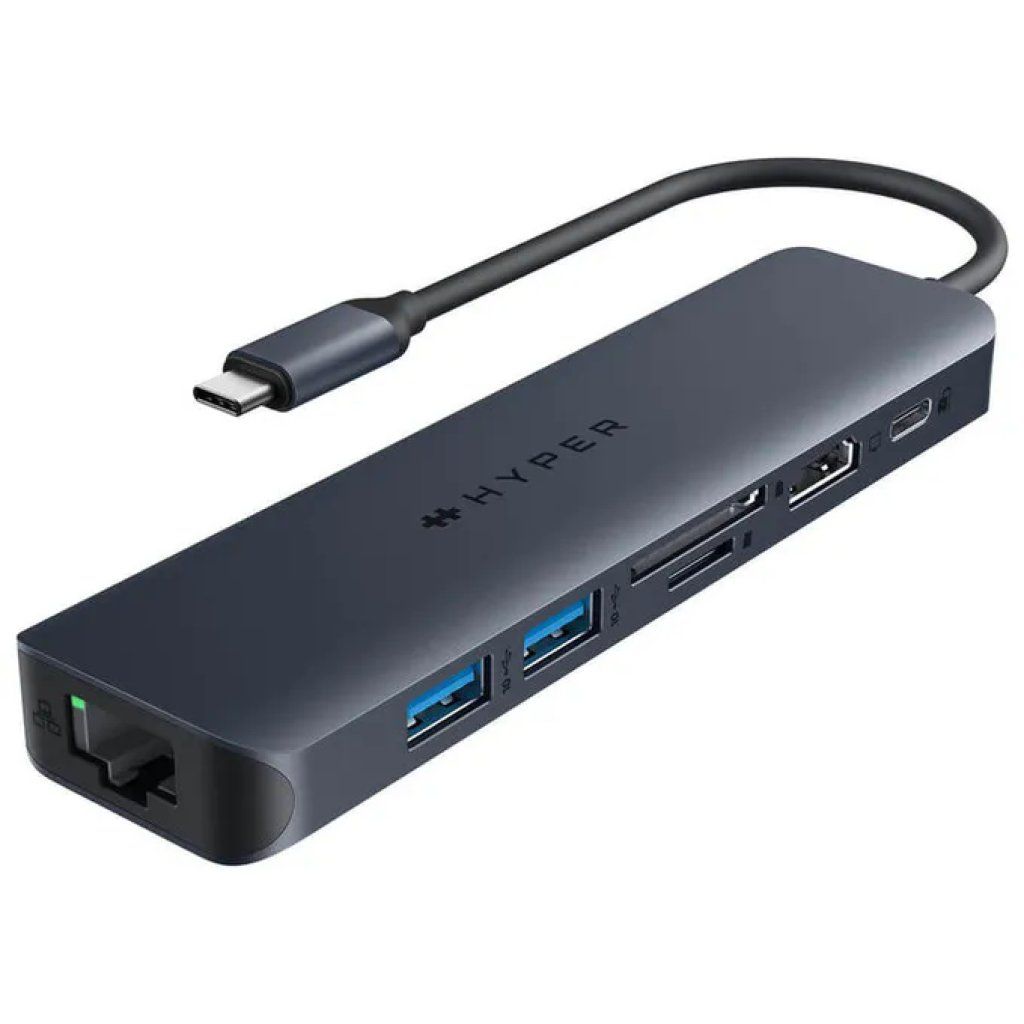 Targus HD4003GL Hub USB-C 7 porte 4K 60 Hz, blu Targus HD4003GL Hub USB-C 7 porte 4K 60 Hz, blu
