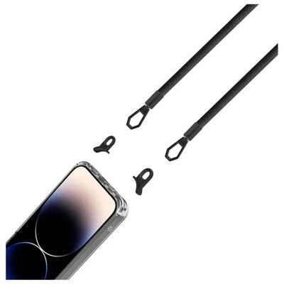 Celly Freedom Case nera con laccetto per iPhone 14 Pro Max