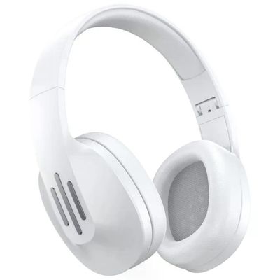 Celly FLOWBEATWH Cuffie Wireless Bluetooth Over-Ear Bianche