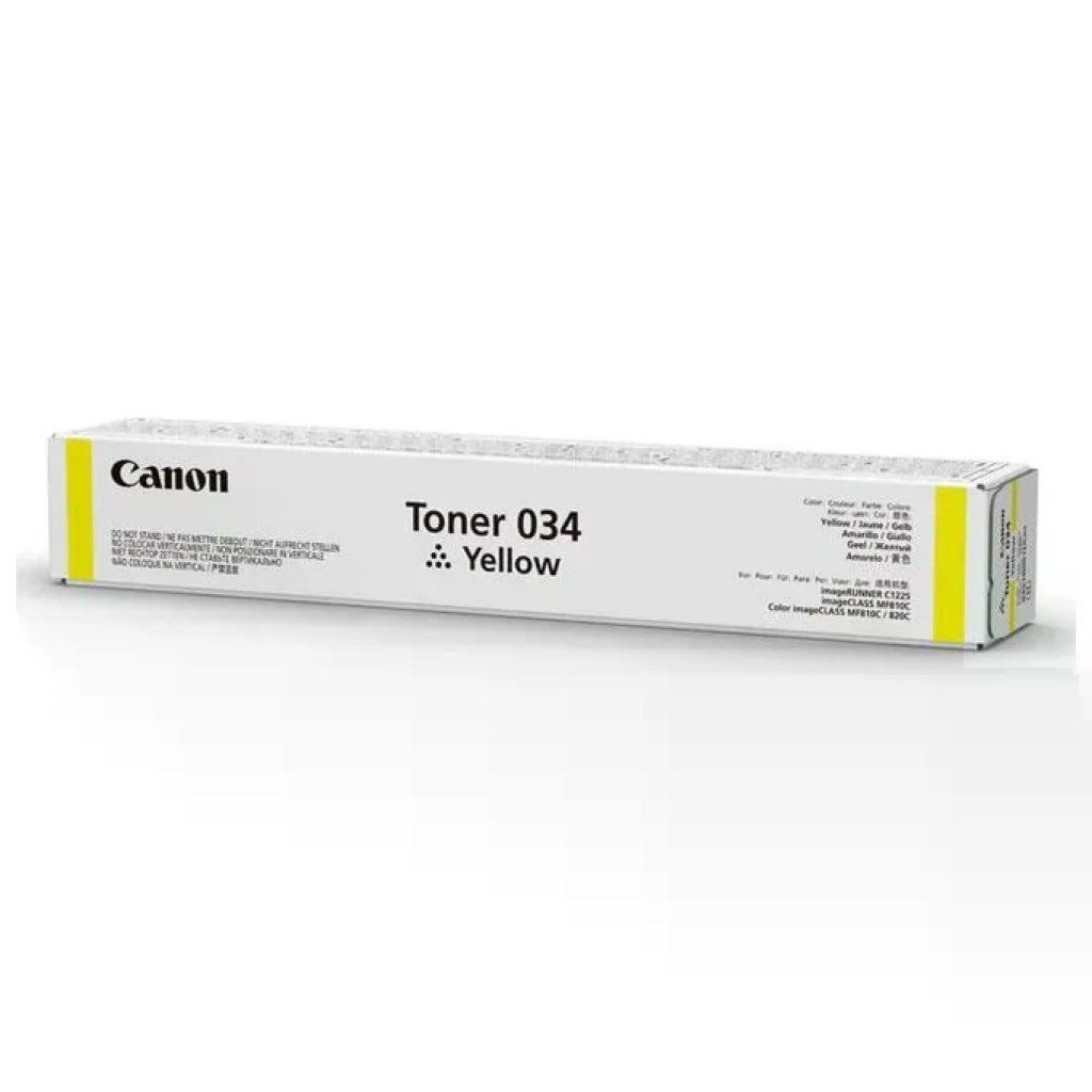 Canon 034 Toner Originale Giallo – 7.300 Pagine
