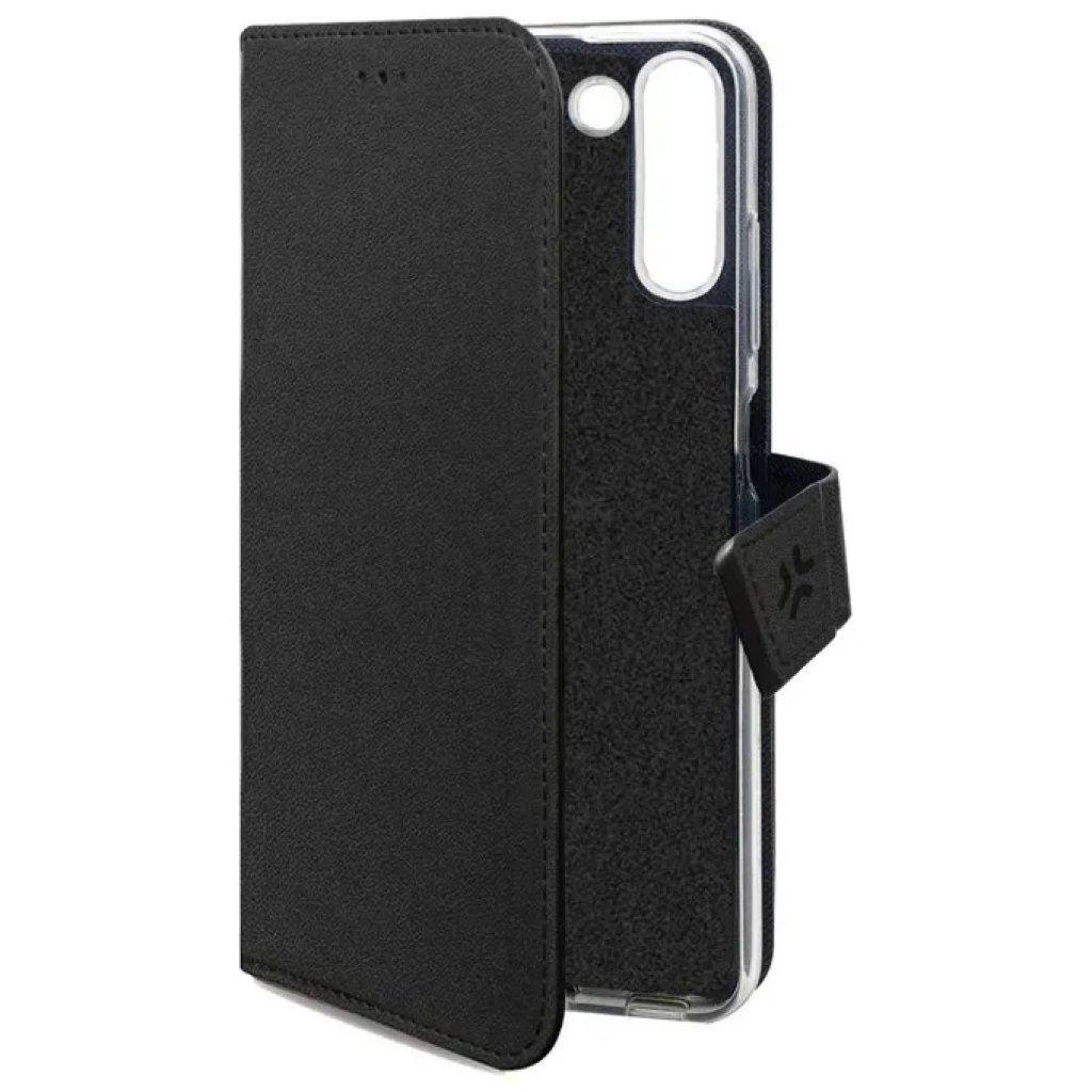 Celly Wally Custodia Portafoglio Nera per Samsung Galaxy A56 5G