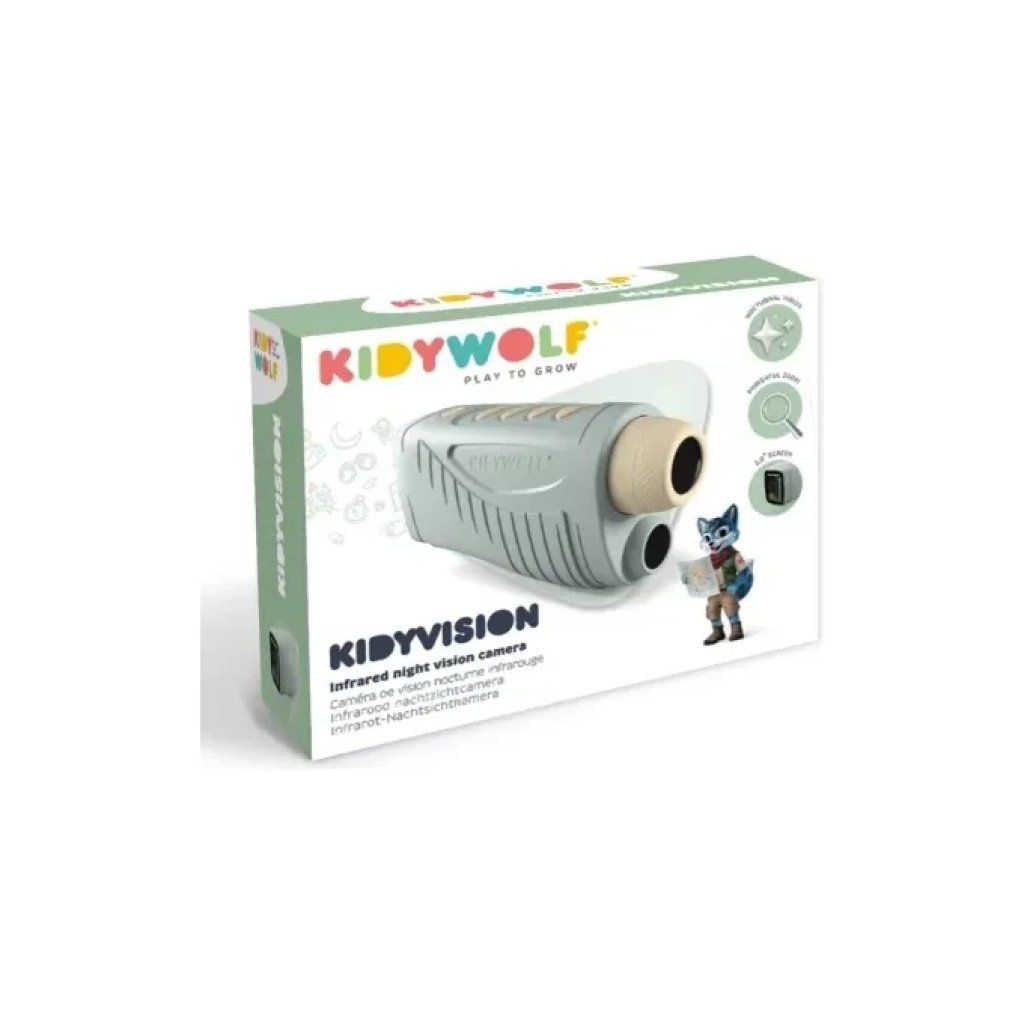 Kidywolf KIDYVISION – Fotocamera per bambini con visione notturna