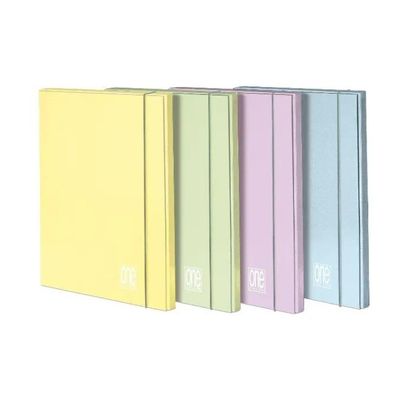 Blasetti One Color Pastel – Set 6 cartelle A4 con elastico