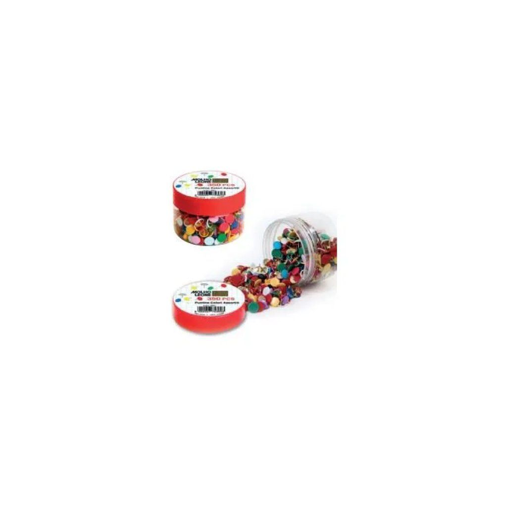 Molho Leone 75360 – 350 puntine da disegno colorate
